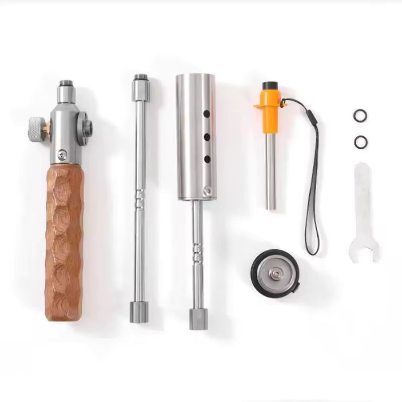 Adjustable Long-Reach Camping Torch & Fire Starter Kit