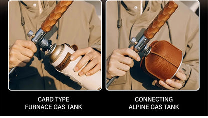 Adjustable Long-Reach Camping Torch & Fire Starter Kit