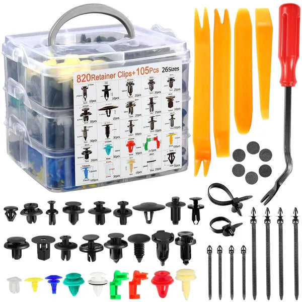 925Pcs car retainer clips kit