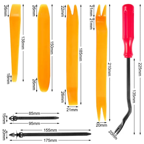 925pcs Car Retainer Clips & Fastener Remover