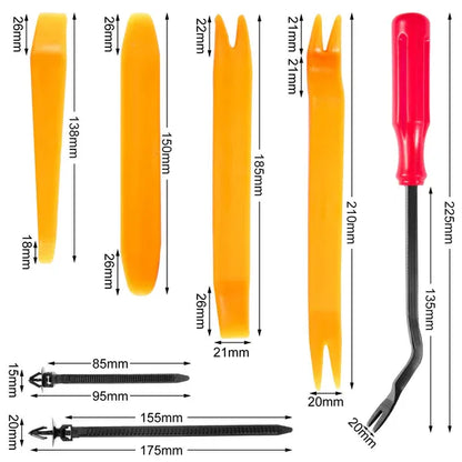 925pcs Car Retainer Clips & Fastener Remover