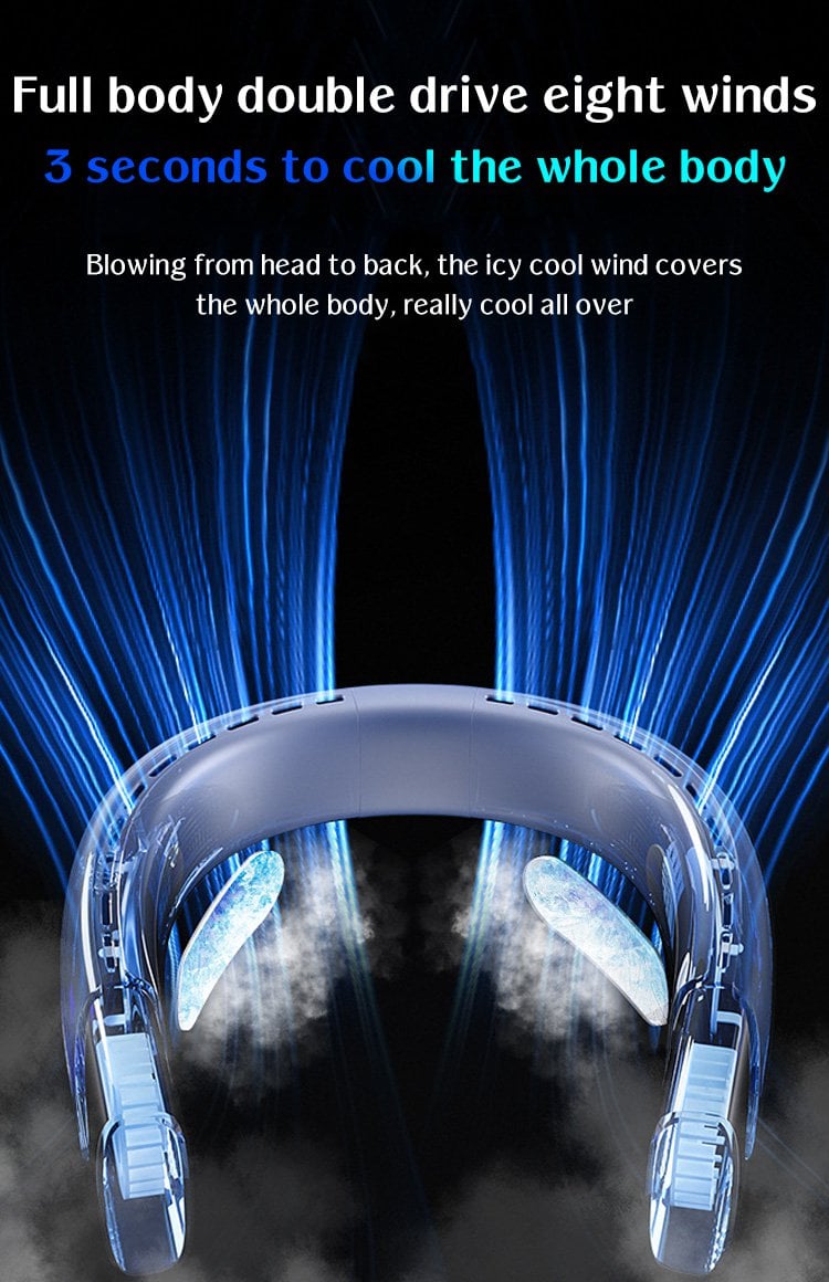 [World Premiere, Extreme Cooling] Smart Semiconductor Hanging Neck Air