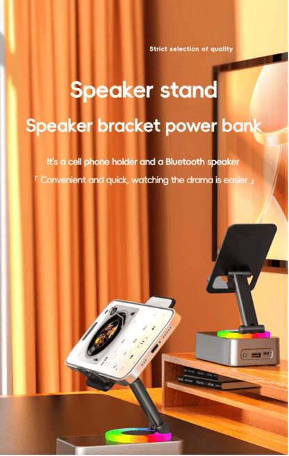 Bluetooth audio power bank bracket