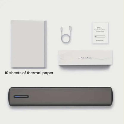 Modern Wireless Bluetooth A4 Inkless Smart Printer