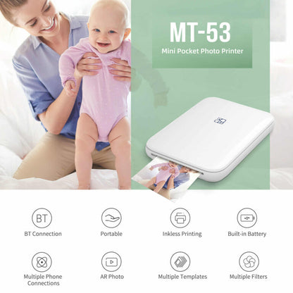 Portable Wireless Photo Printer