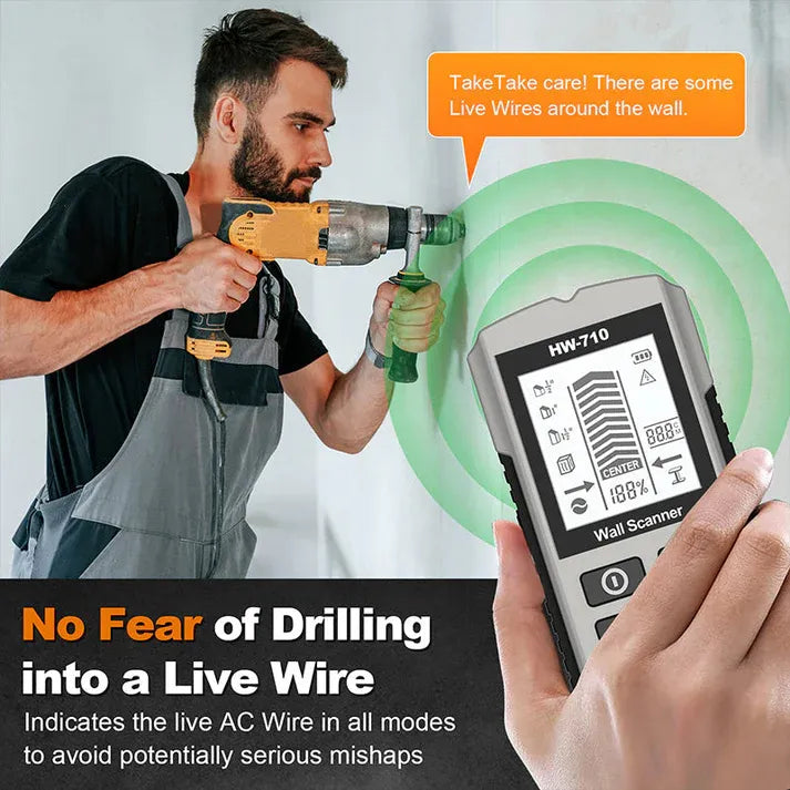 Multifunctional Handheld Metal & Wall Detector