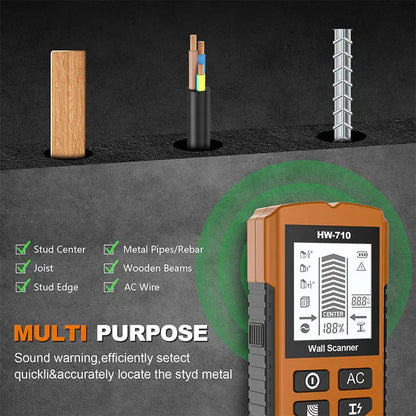 Multifunctional Handheld Metal & Wall Detector