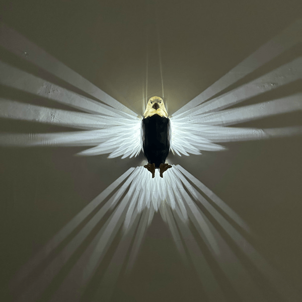 Bald Eagle Wall Light