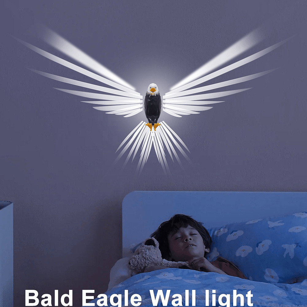 Bald Eagle Wall Light