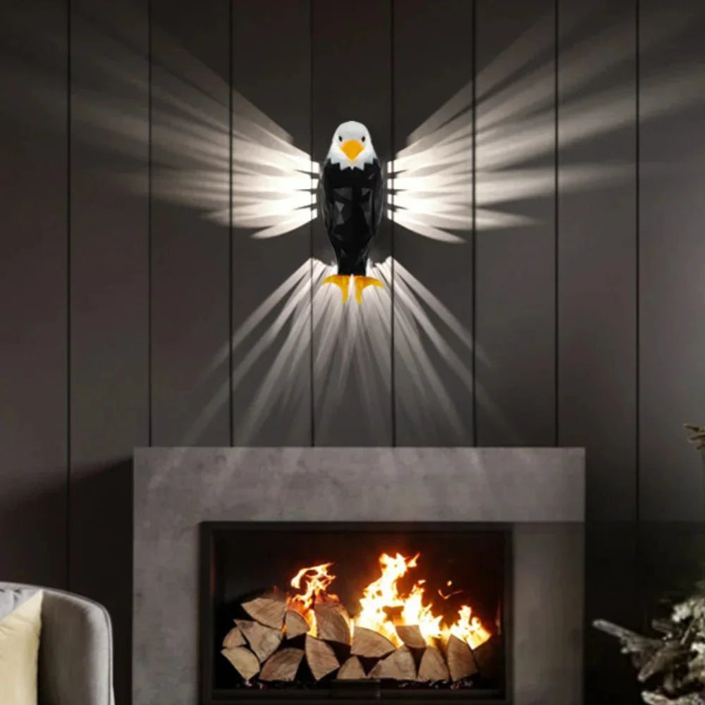 Bald Eagle Wall Light