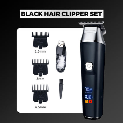 Professional Hair Cutting Machine Grooming Trimmer for Men Finishing Haircut Cordless Clipper Electric Shaver Beard