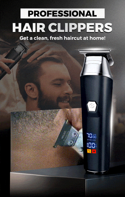 Professional Hair Cutting Machine Grooming Trimmer for Men Finishing Haircut Cordless Clipper Electric Shaver Beard