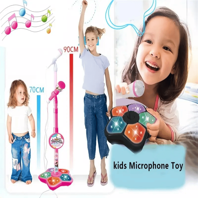 Perfect Gift for Little Stars🎤 Kids Karaoke Microphone Toy