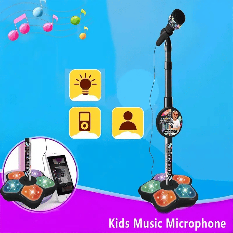 Perfect Gift for Little Stars🎤 Kids Karaoke Microphone Toy
