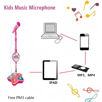 Perfect Gift for Little Stars🎤 Kids Karaoke Microphone Toy