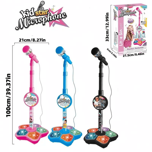 Perfect Gift for Little Stars🎤 Kids Karaoke Microphone Toy