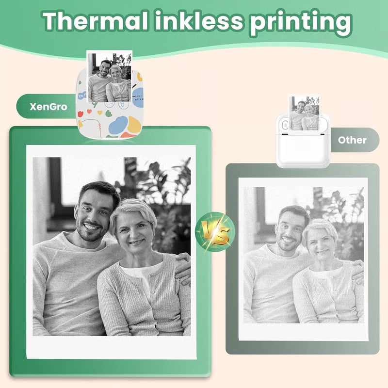 Bluetooth Inkless Printpods