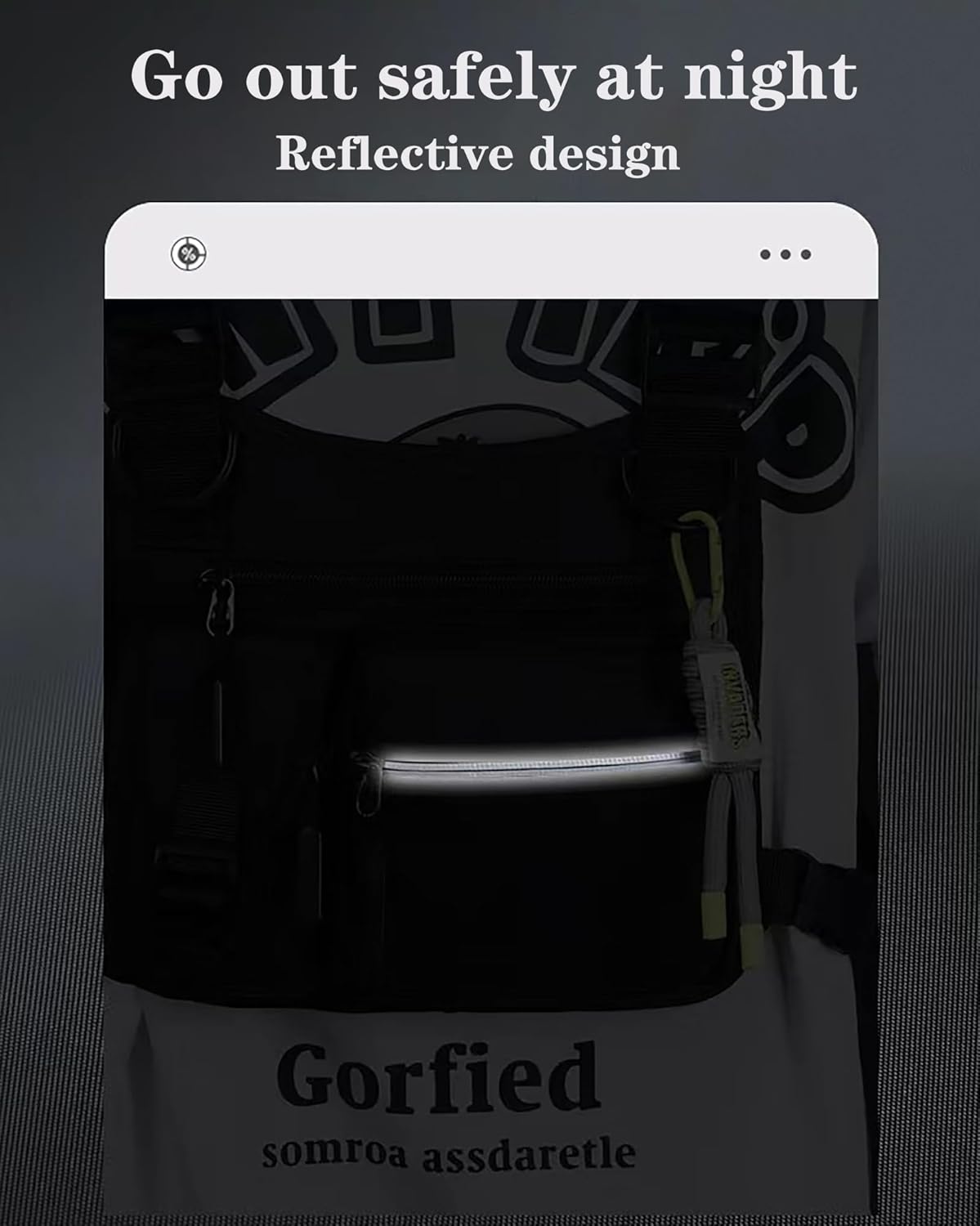 🔥Adjustable Zipper Multi-functional Tactical Chest Bag