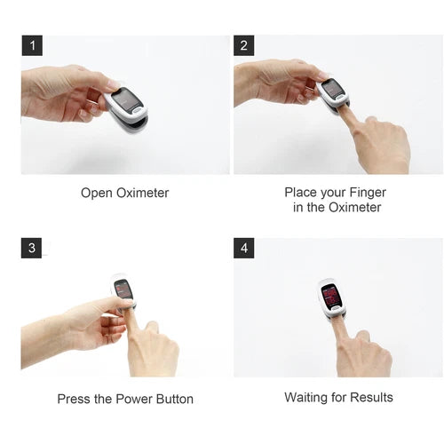 Finger Pulse Oximeter Blood Oxygen Monitor