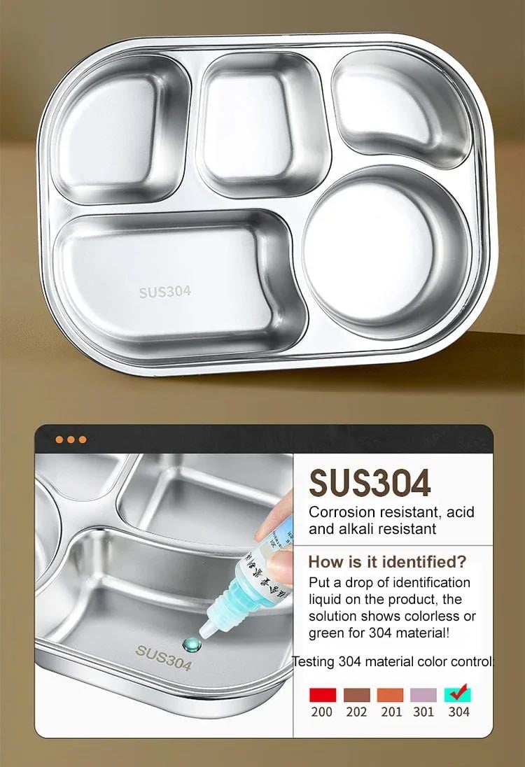 Microwaveable Stainless Steel Insulated Bento Box