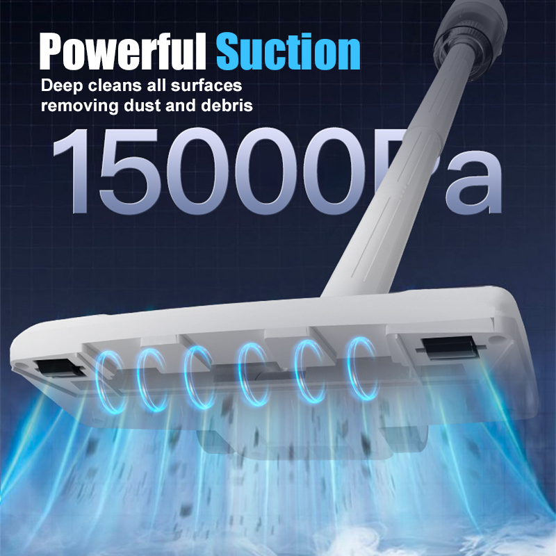 Powerful cordless 2-in-1 vacuum cleaner