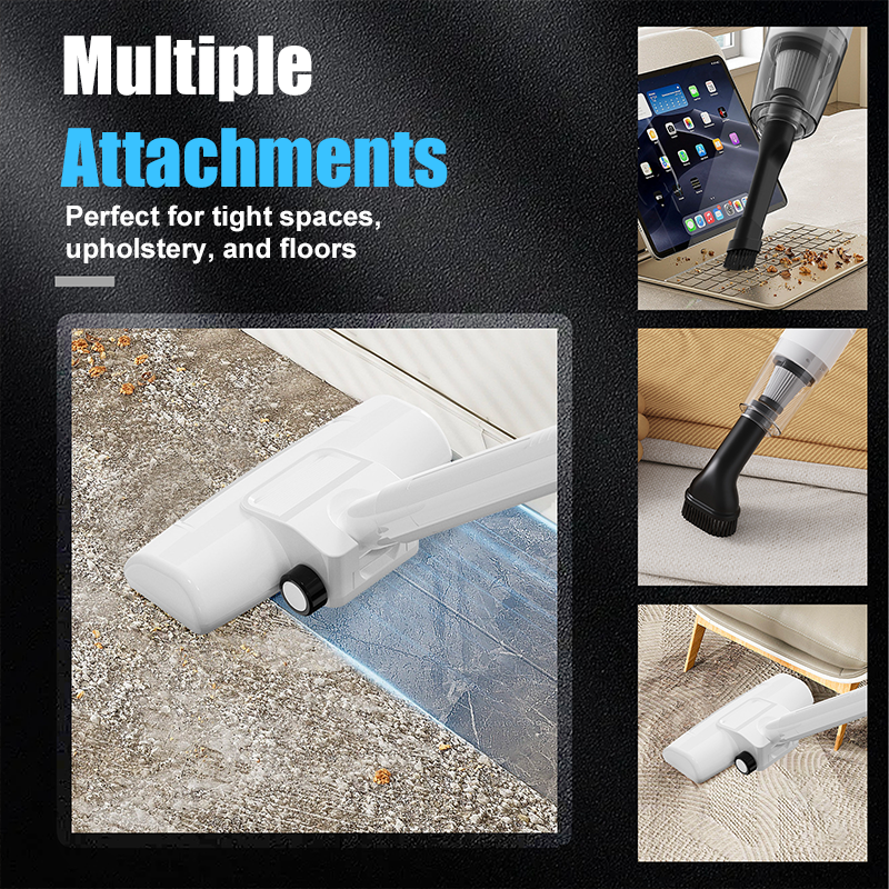 Powerful cordless 2-in-1 vacuum cleaner