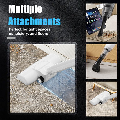 Powerful cordless 2-in-1 vacuum cleaner