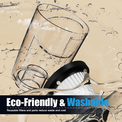 Powerful cordless 2-in-1 vacuum cleaner