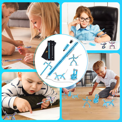 🤣🖊️ Magnetic Fidget Pen: Transform Into Various Shapes