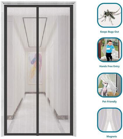 🔥Magnetic Screen Door 2pcs