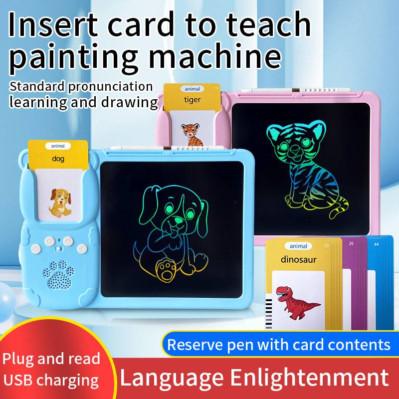 Multifunctional 2-in-1 LCD graffiti card machine handwriting tablet