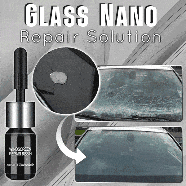 Car glass window liquid nano repair kit