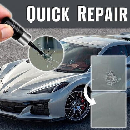 Car glass window liquid nano repair kit