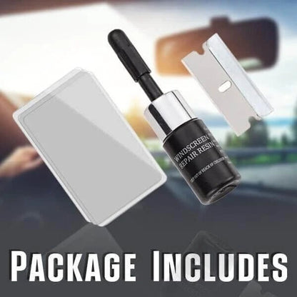 Car glass window liquid nano repair kit