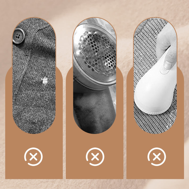 Fuzz removing machine