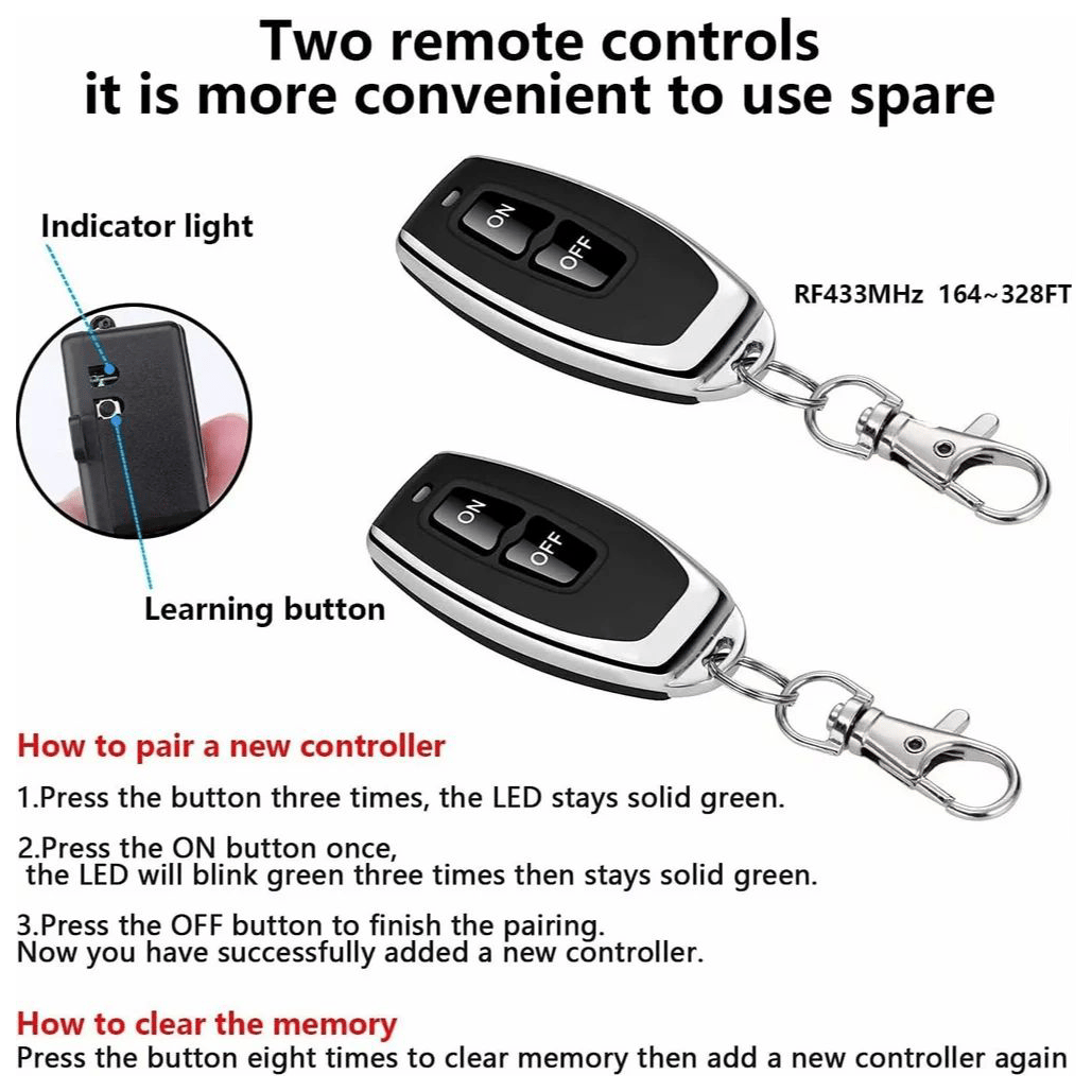 🔥 Wireless Remote Switch🔧