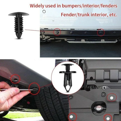 Universal Expansion Screw Clips Set