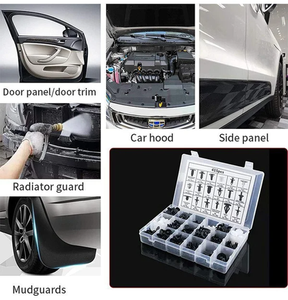 Universal Expansion Screw Clips Set