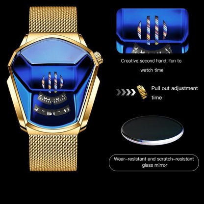 💥💥Luxury Mens Racing Sport Rhombus Watch