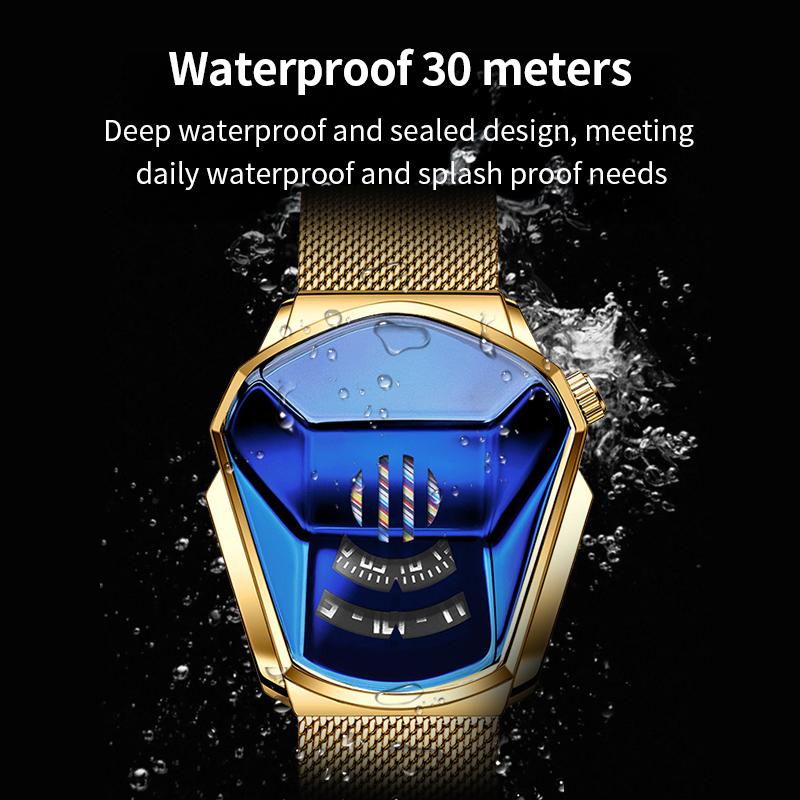 💥💥Luxury Mens Racing Sport Rhombus Watch