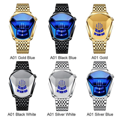 💥💥Luxury Mens Racing Sport Rhombus Watch