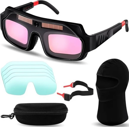 Solar Auto-Darkening Welding Goggles
