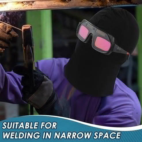 Solar Auto-Darkening Welding Goggles