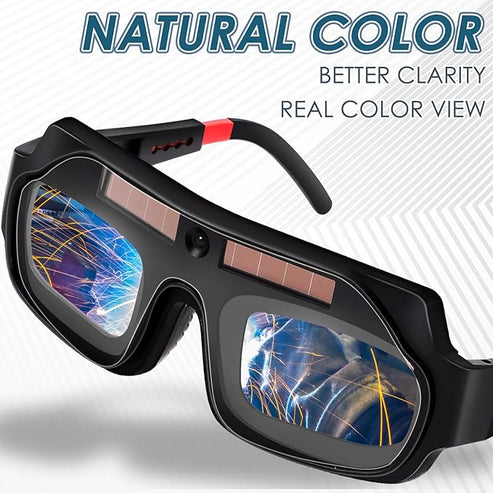 Solar Auto-Darkening Welding Goggles