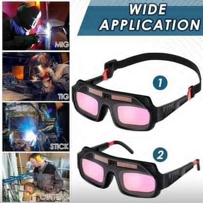 Solar Auto-Darkening Welding Goggles