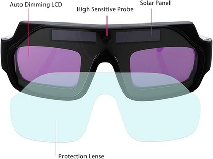 Solar Auto-Darkening Welding Goggles