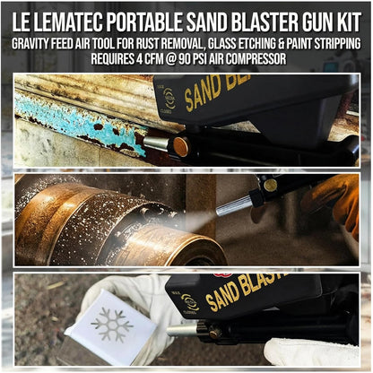 Duty Pneumatic Sandblaster Kit