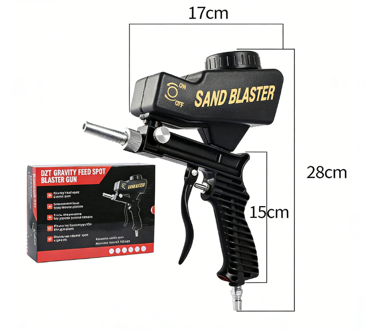 Duty Pneumatic Sandblaster Kit