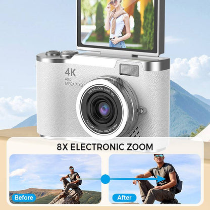 🔥4K HD Flip-Screen Digital Camera