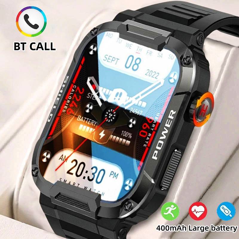 Rugged rugged sports smartwatch